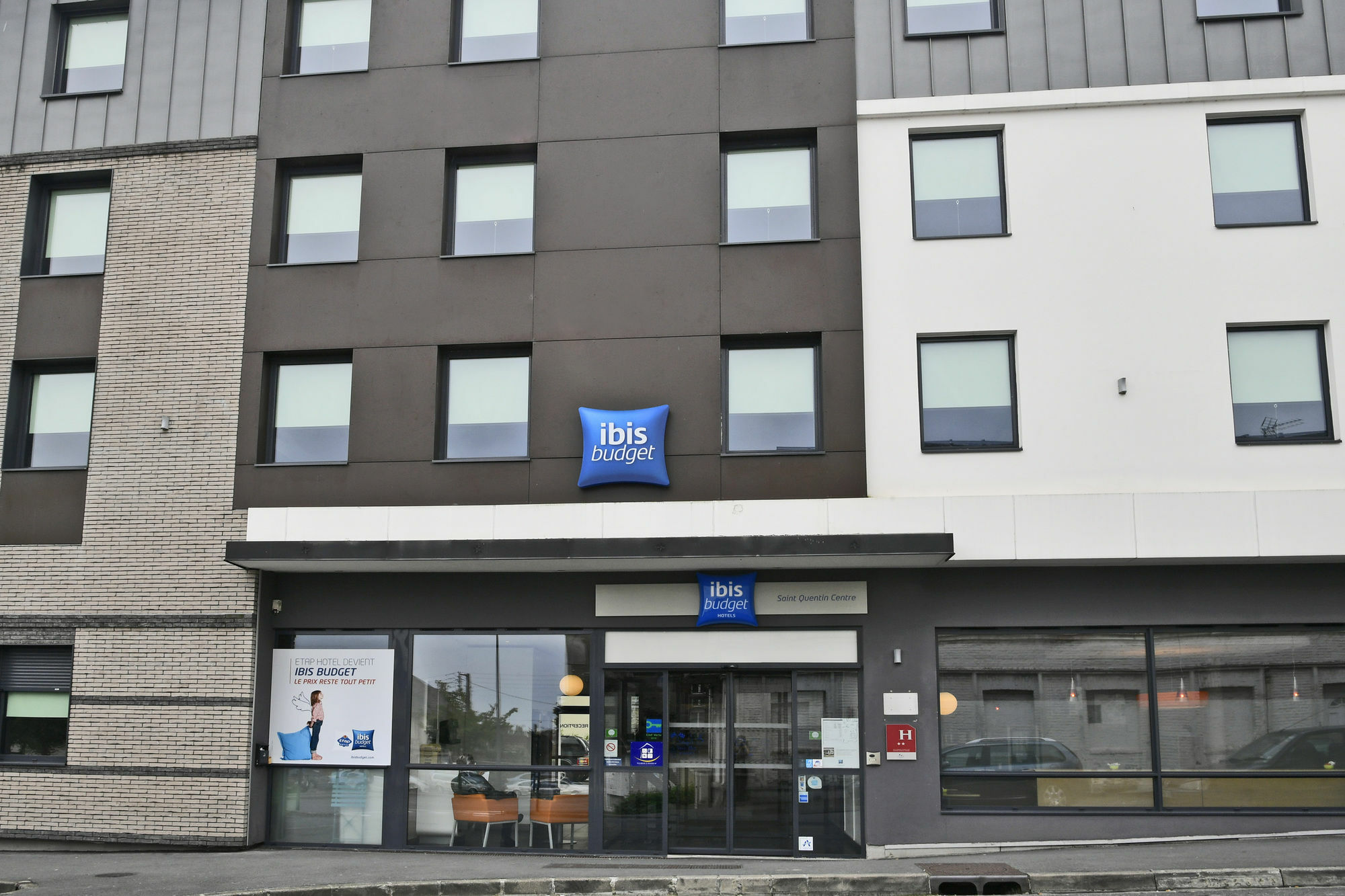 Ibis Budget Saint-Quentin Centre Gare Buitenkant foto